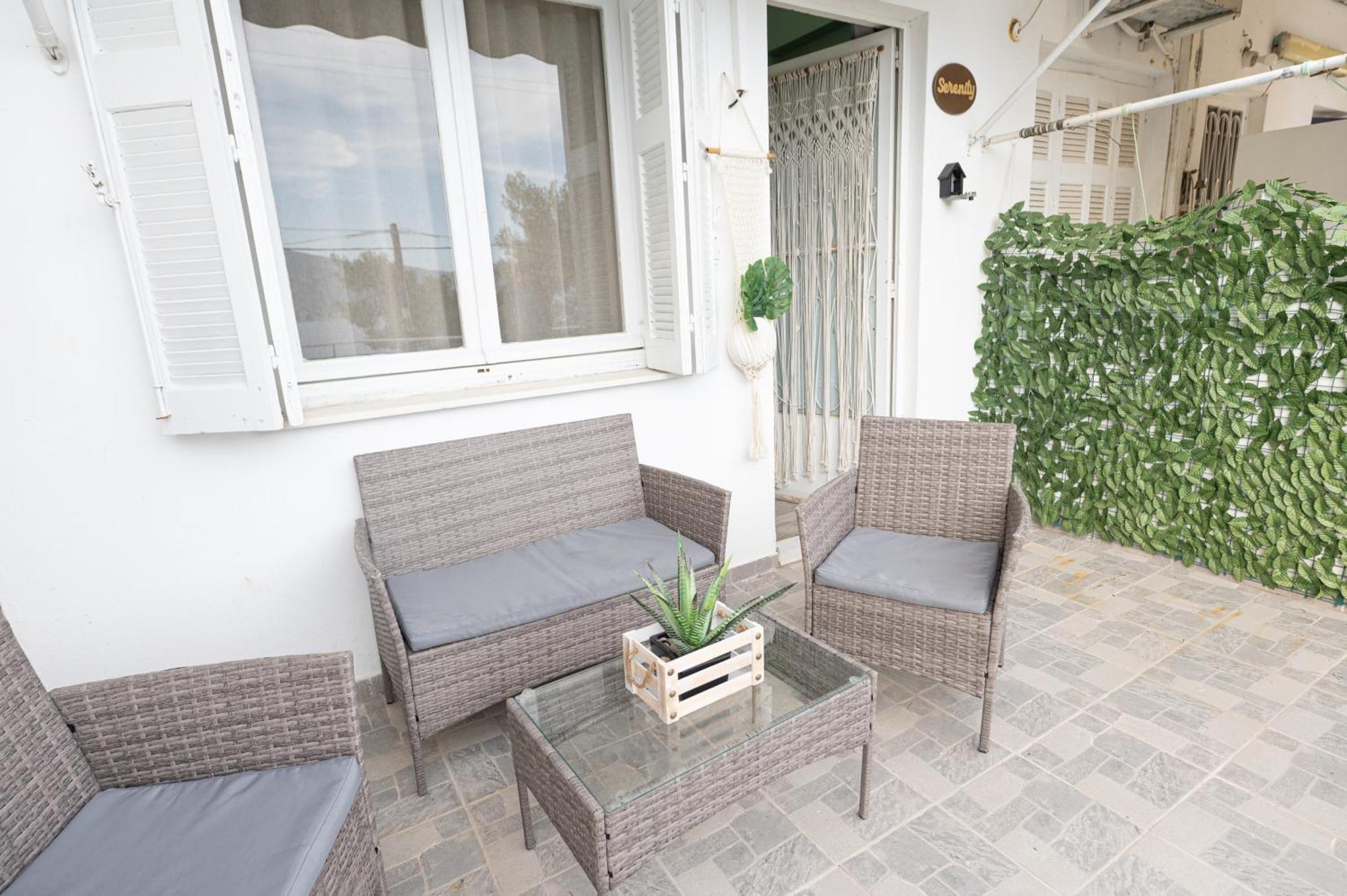 Serenity Yard Apartment Poros Town Bagian luar foto